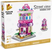 Panlos P-657038 Street View - Tassenwinkel - 266 onderdelen - Compatibel met grote merken - Bouwdoos