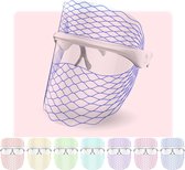 7 Kleuren LED Gezichtsmasker - Lichttherapie tegen o.a. Acne & Rimpels - Skincare - Gezichtsreiniger - Huidverzorging - Huidverjongingsapparaat