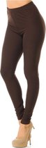 New Mix - Premium Supersoft Legging - Bruin - Regular