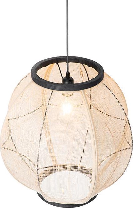 QAZQA rob - QAZQA - 1 lumière - Ø 46 cm - Marron