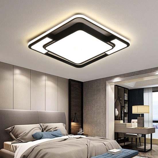 neef Hervat Geweldig LED plafondlamp – plafonnière - volledig dimbaar - 3 kleurwisselingen - 45W  - met... | bol.com