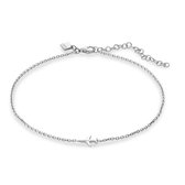 QOOQI Damen-Fußkette 925er Silber One Size 88302613