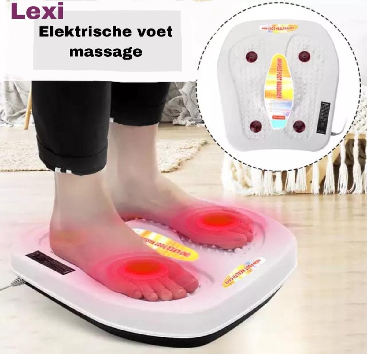 Appareil de massage des pieds Lexi appareil de circulation sanguine — free download