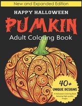 Pumkin Adult Coloring book: Happy Halloween