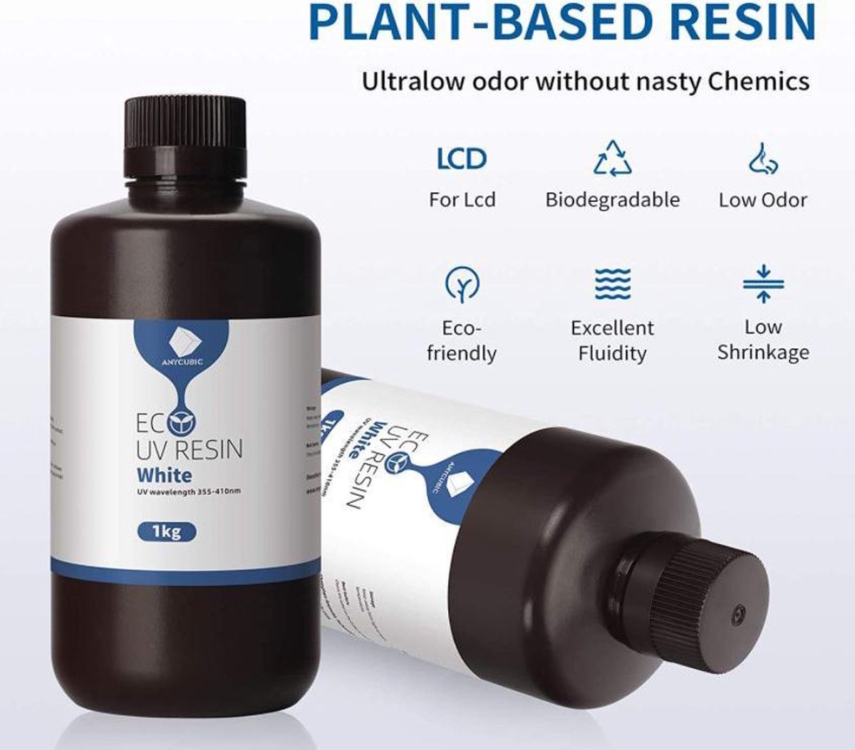 Anycubic - ECO - UV resin - Wit 1 liter