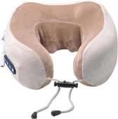 Comfortabel Nekmassageapparaat – Met Rotatie en Vibratiestand – Bruin