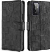 Telefoonhoesje Samsung Galaxy A72 | Hoogwaardig Pu Leren Bookcase | Pasjeshouder | Luxe Uitstraling | Zwart