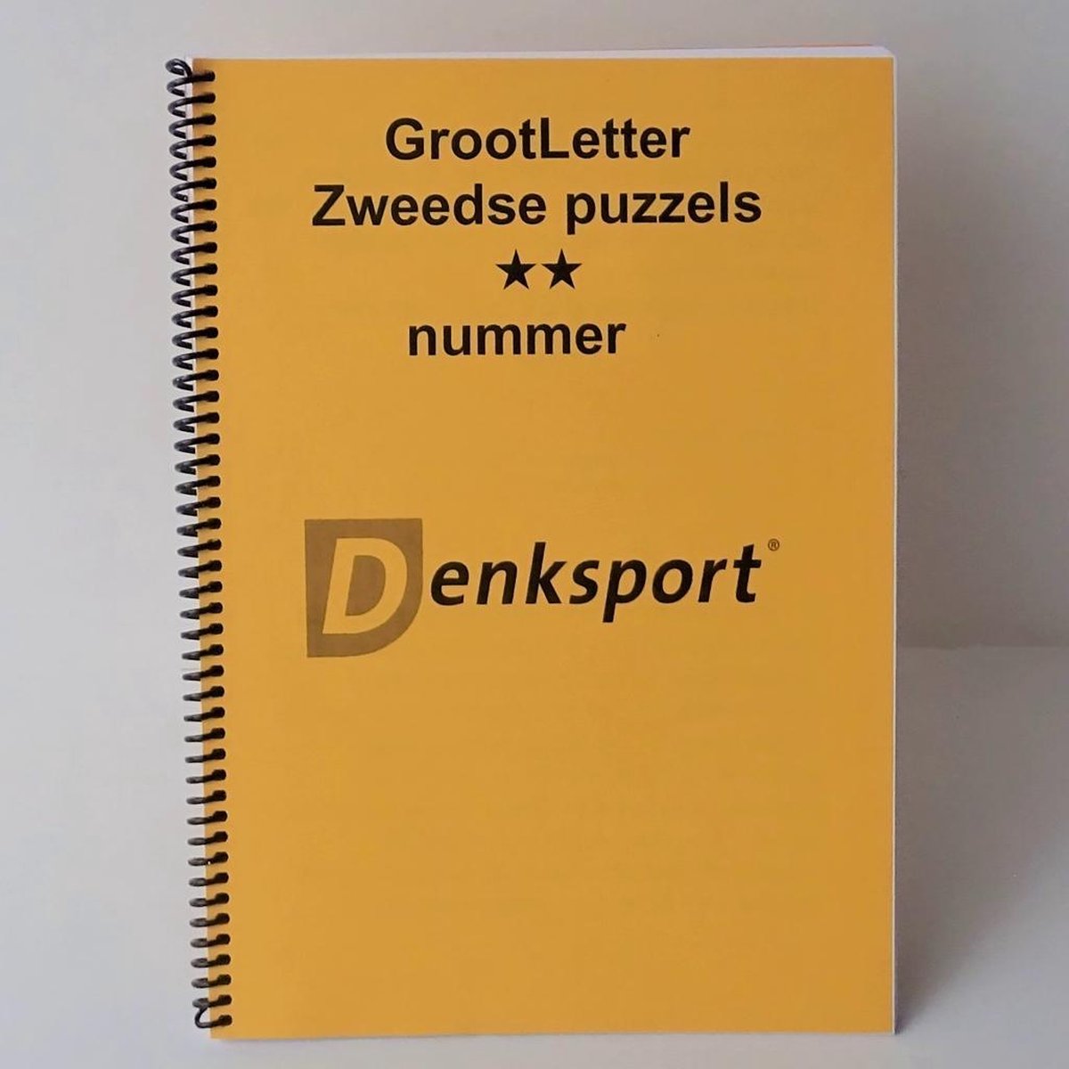 Denksport -Groot letter -Zweedse puzzelboeken -2 Sterren | bol.com
