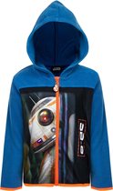 Disney Star Wars - Fleece Jack - 104/110 - Blauw - 4 jaar