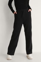 NA-KD rechte jersey broek Dames - Maat S
