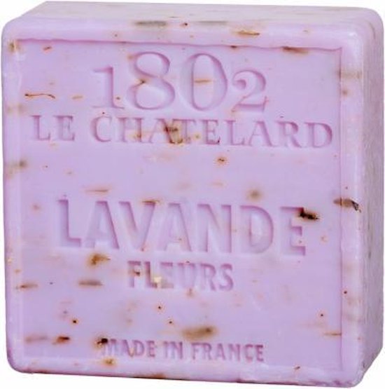 Natuurlijke Marseille zeep Lavendelbloem (100 gram)
