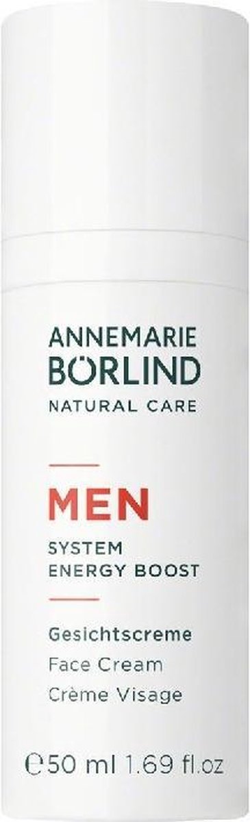 Annemarie Börlind System Energy Boost gezichtsreiniging & reiniging crème 50 ml Mannen