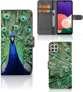 Wallet Book Case Samsung Galaxy A22 5G GSM Hoesje Pauw