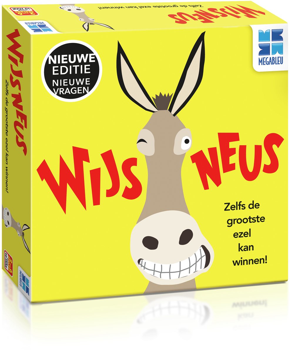 Wijsneus - Bordspellen - Gezelschapsspel voor Familie - Quiz Kaartspel