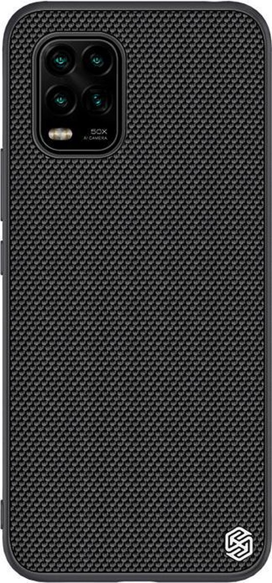 Nillkin Textured Hard Case voor Xiaomi Mi 10 Lite - Zwart