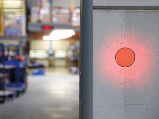 Velleman Oranje Led-knipperlicht, Gebruik Binnenshuis, 12 Vdc, 15 Witte Leds, Ip20, Abs/acryl