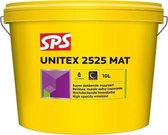 SPS Unitex 2525 Matte Muurverf - Antraciet Grijs - Ral 7016 - 10 liter