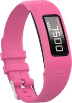 Horlogebandje Geschikt voor Garmin Vivofit 2 Pols Roze - Siliconen - Horlogebandje - Polsbandje - Bandjes.nu - Polsband