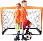 Voetballoël - Zinaps voetbaldoel pop-up voetbaldoelen voor kinderen tuin voetbaldoel voetbal baldoelen snelle montage tuin park strand opvouwbaar doel (WK 02128)
