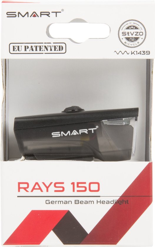 Smart Rays 150 USB oplaadbaar fiets koplamp - 150 lumen - 41g — afbeelding 3