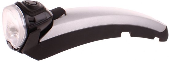 Gazelle Koplamp Fender Light V2 Naafdynamo Zilver/zwart
