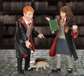 Harry Potter miniatuur - Department 56 collectie -  Wingardium Leviosa - Ron Wemel & Hermelien Griffel