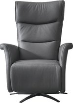 Sevilla - Zero-Stress - Relaxfauteuil - Draaivoet - Leder - ingebouwde batterij