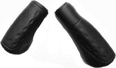 handvatten 90/120 mm rubber zwart per set