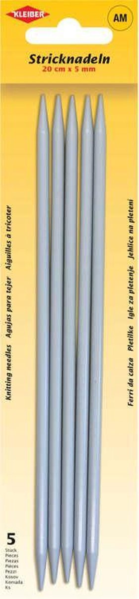 Breinaaldenset / Kousematen, 20 cm x 5 mm