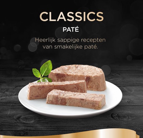 Sheba Kattenvoer - Classic Paté - Natvoer - Kip - kuipjes 22x85g Sheba Kattenvoer - Classic Paté - Natvoer - Kip - kuipjes 22x85g