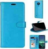 Nokia 1.4 - Bookcase Turquoise - portemonee hoesje