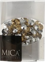 tafeldecoratie diamanten 75 ml zilver/goud