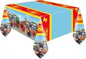 tafelkleed Postman Pat 120 x 180 cm blauw/rood/geel