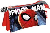 Marvel Etui Spider-man Junior 21 X 11 Cm Polyester Rood