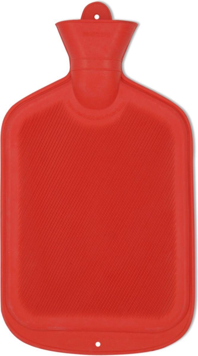 Warmtekruik | Kruik | Warmwaterkruik | Rubber | 2 liter | Rood | Able & Borret – foto 2