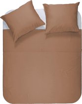 Cuddle Nature - Bamboo Brons - Dekbedovertrek - 100% Bamboe - Lits-jumeaux - 240x240 cm - Brons