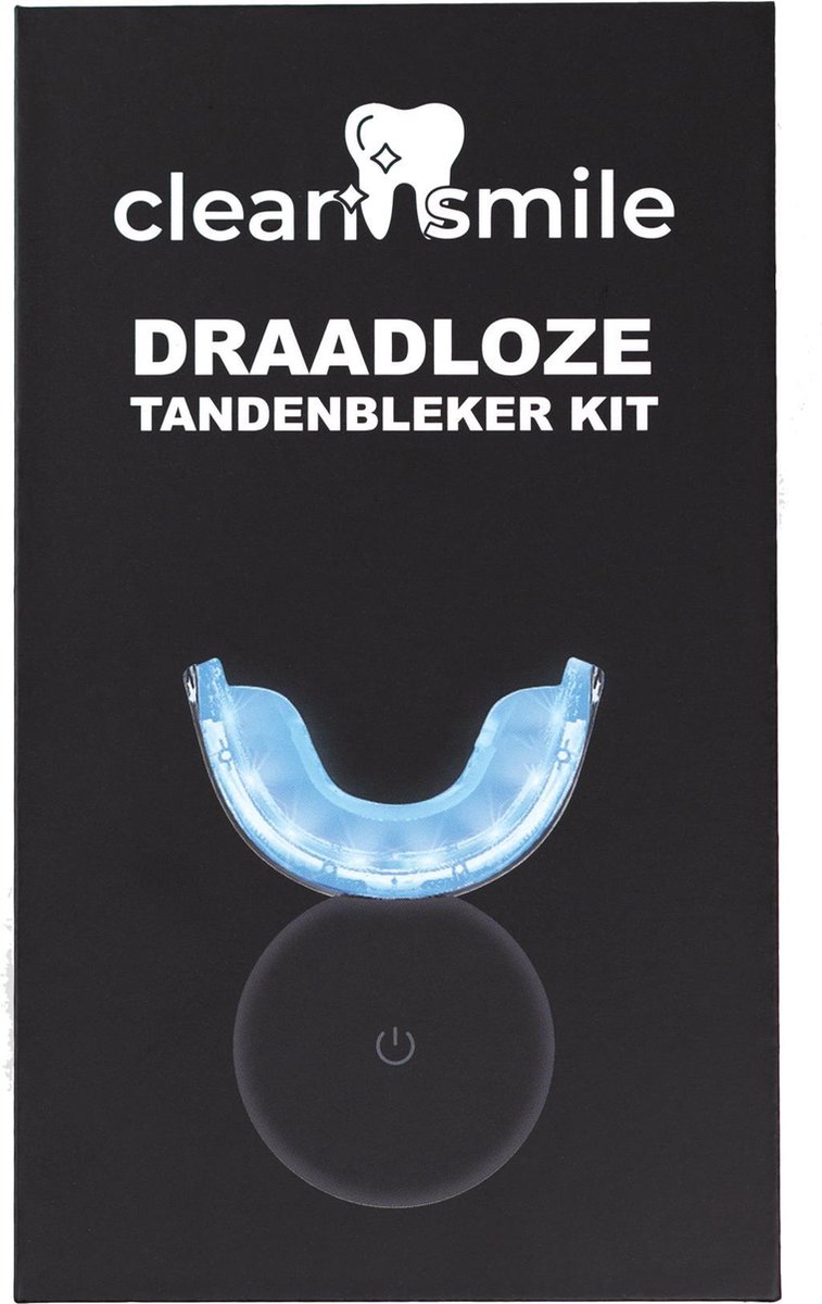 Clean Smile - Tandenbleker Kit - Draadloos - VEGAN & PEROXIDE VRIJ