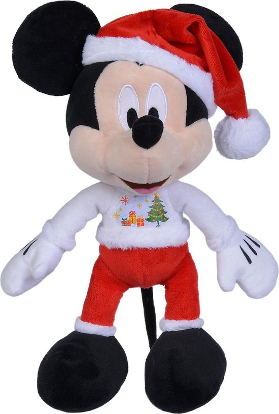Disney Mickey Mouse Christmas Knuffel 30cm| Disney Baby | Origineel Disney  | GIFT... | bol.com