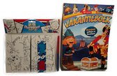 Vakantieboek Studio 100 - Met Gratis Dino 3D Puzzel - Doe Boek - Wickie de Viking - Samson & Gert - Piet Piraat - Plop - Maya de Bij - Vakantie - Hobby - Knutselen - Lezen - Voorde