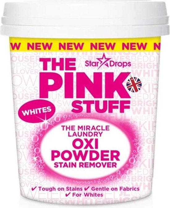 Stardrops The Pink Stuff Stain Remover Powder Whites 1 KG