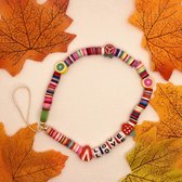 Colorfily Bracelets Telefoonkoord Universeel - Telefoonketting - Kralen