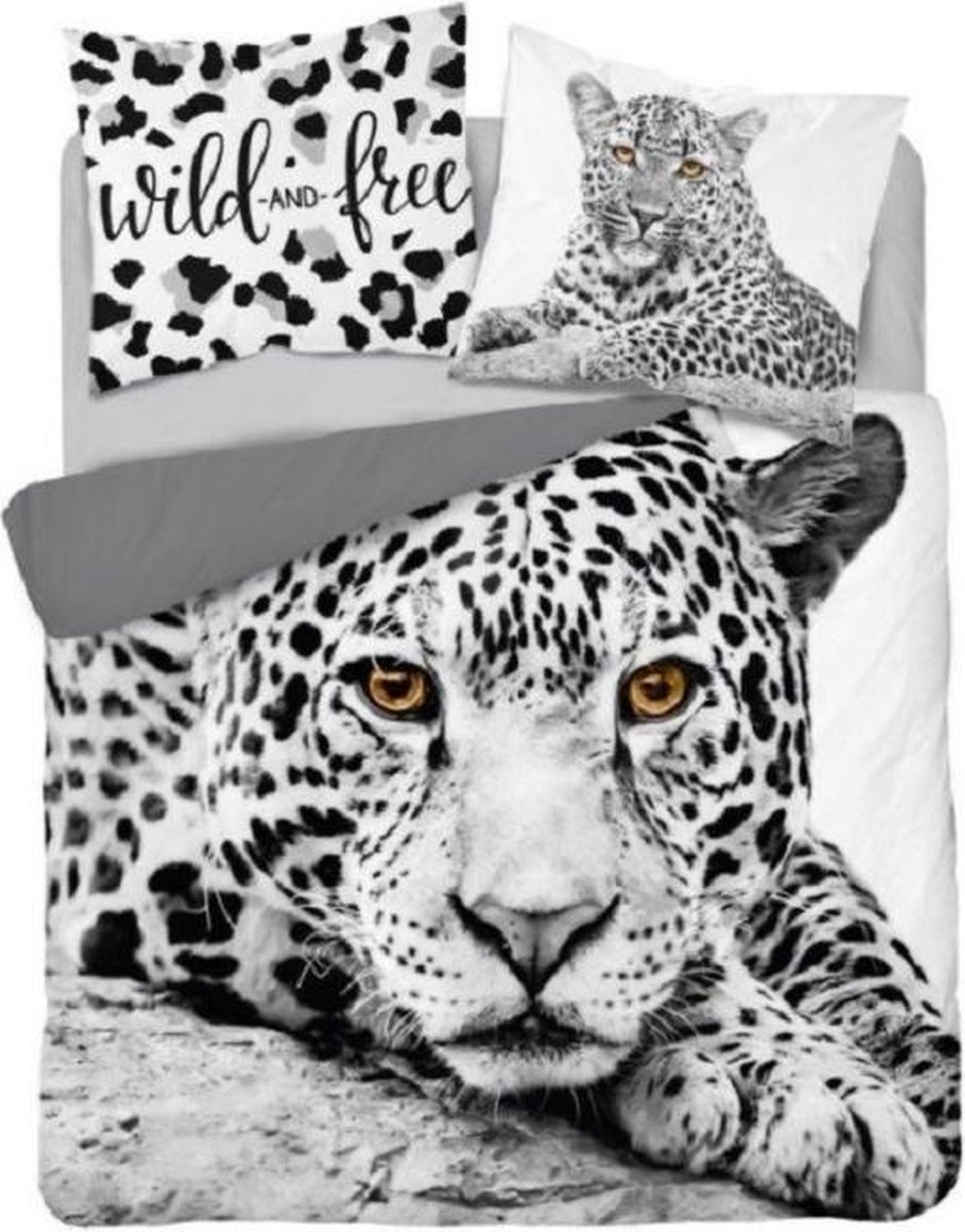 Dekbedovertrek Panter 220x200 cm