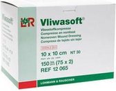 Lohmann & Rauscher - Vliwasoft Kompres - 10 x 10 cm - 150 stuks