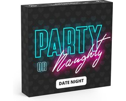 Party or Naughty Date Night - Het ultieme drankspel voor koppels | partyspel | relatiespel | valentijn | gespreksstarter | relatie cadeau | seksspel