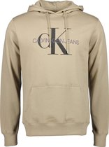 Calvin Klein Sweater - Slim Fit - Beige - XL