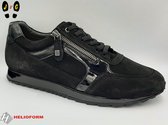 Helioform dames sneaker laag, H236 zwart, Maat 39