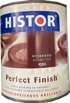 Histor Perfect Finish - Hoogglanslak - Wijnrood 0.75L