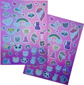 Holografische Shape Stickers "Unicorn Dream"