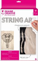 Graine Créative - String art kit - 200mm x 300mm - Olifant