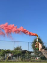 Gender Reveal - Rookbom - Roze - Geslachtsonthulling - Meisje - Rookbom - Rook - Zwangerschap - Aankondiging zwangerschap